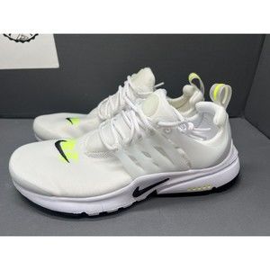 Nike Presto GS White Volt Black DM3270 100 Youth Sz 5Y Women Sz 6.5 New